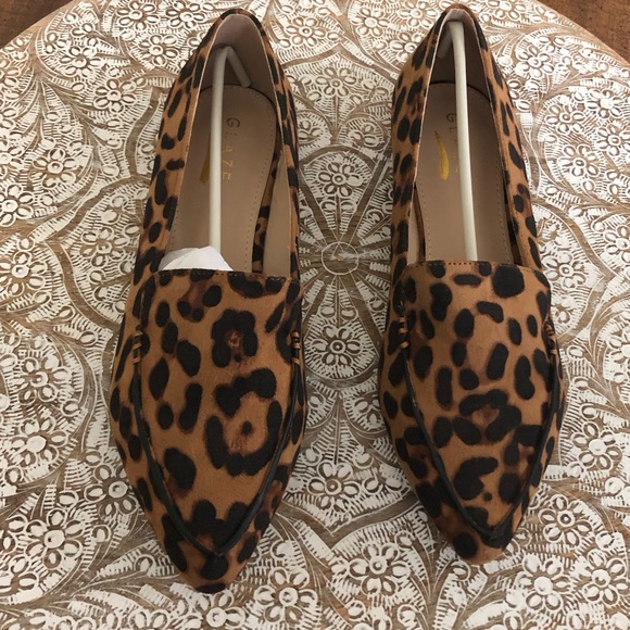Brand New Suede Leopard Print Flats - Picture 4 of 9